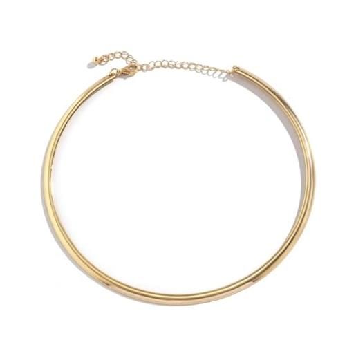 Collana Vestopazzo Girocollo rigida con monete – atelier roggia