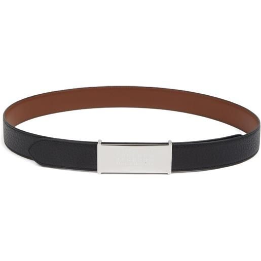 Maison Margiela cintura in pelle - nero