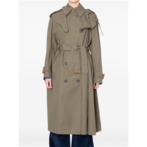 Kolor trench con cintura - toni neutri