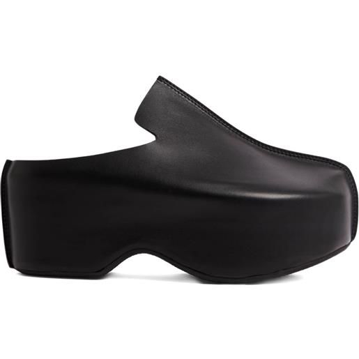JW Anderson mules con plateau - nero