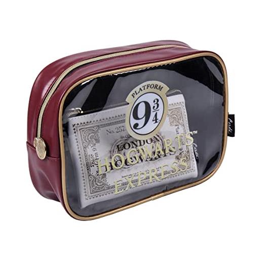 Harry Potter beauty case toilette viaggio 2 pezzi di Harry Potter, colorato, único, casual