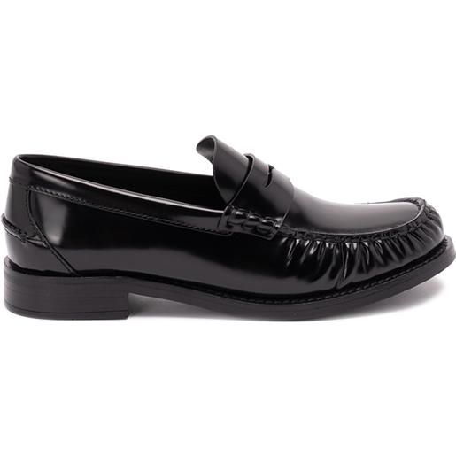 Prada open-toe loafers