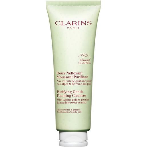 Clarins doux nettoyant moussant purifiant - detergente viso 125 ml