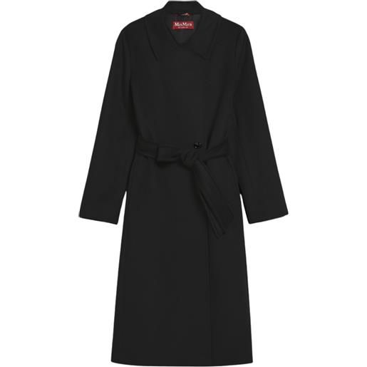 Max Mara Studio cappotto a vestaglia in lana