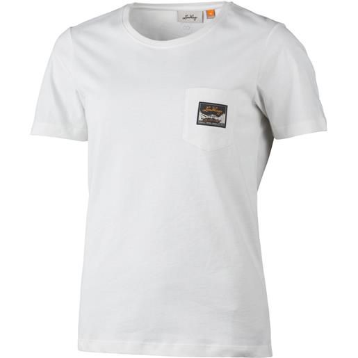 Lundhags knak t-shirt, donna, bianco