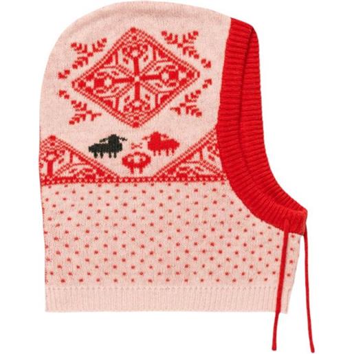 Kari Traa saga knit, balaclava, donna, rosso