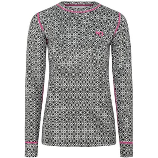 Kari Traa fryd, maglia termica, donna, nero/bianco