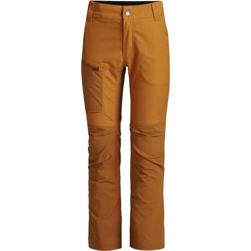 Lundhags fulu stretch hybrid pant jr, pantaloni da trekking, junior, oro
