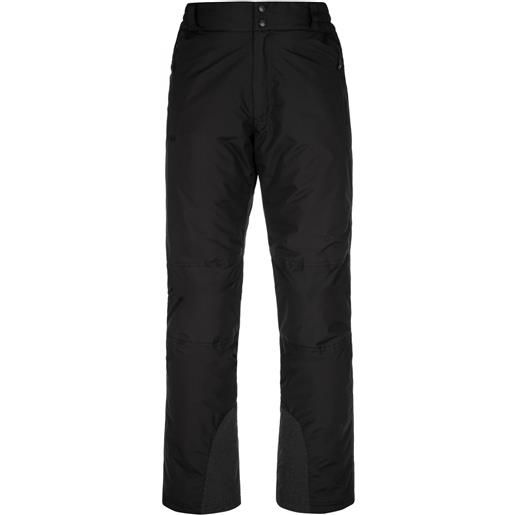 Kilpi pantaloni da sci Kilpi gabone, uomo, nero