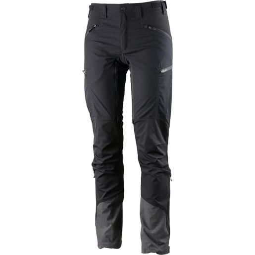 Lundhags makke pantaloni corti, pantaloni da trekking, donna, nero