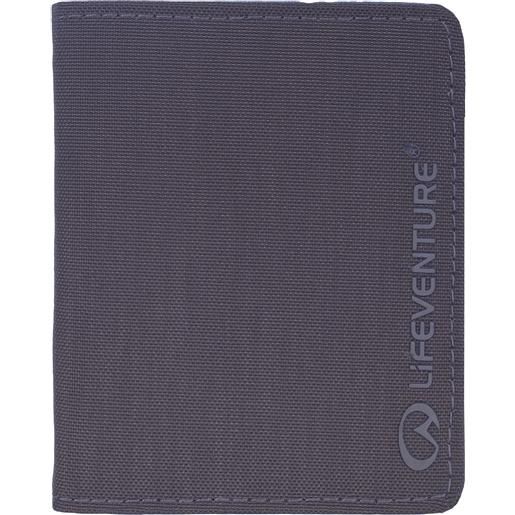 Lifeventure portafoglio rfid, materiali riciclati, unisex, blu navy