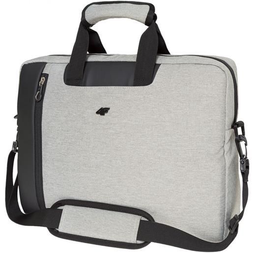 4F borsa messenger 4F, grigio chiaro