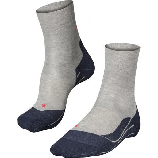Falke calze da corsa Falke ru4 endurance, uomo, grigio chiaro