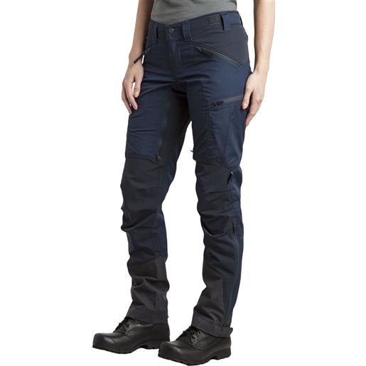 Lundhags makke pantaloni, pantaloni da trekking, donna, blu