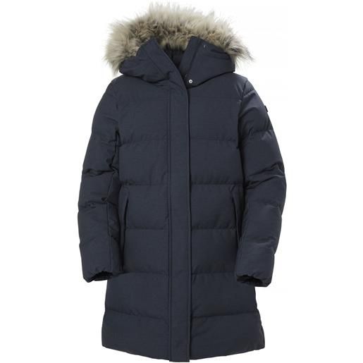 Helly Hansen blossom puffy, parka da donna, navy