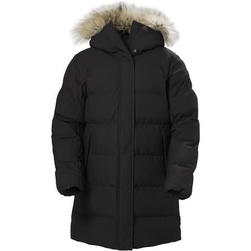 Helly Hansen blossom puffy, parka da donna, nero