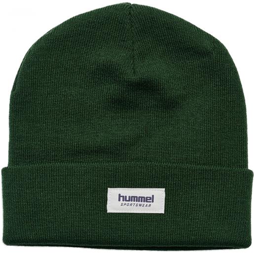 Hummel hmljr knit beanie, berretto, junior, verde scuro