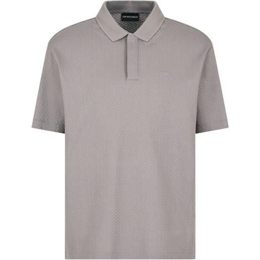 Emporio Armani polo a maniche corte - grigio