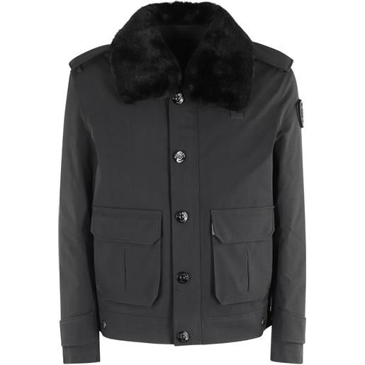 Blauer giacca con bottoni - nero