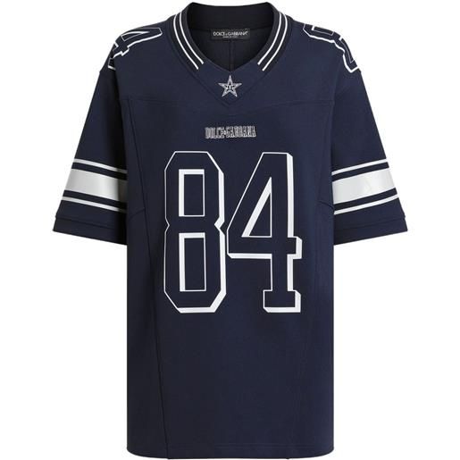 Dolce & Gabbana t-shirt con stampa 84 - blu