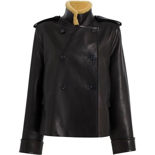 KHAITE giacca dean - nero