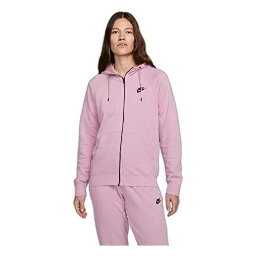 NIKE felpa con cappuccio e zip donna NIKE rosa s