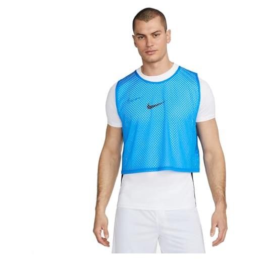 NIKE u nk df park20bib, t-shirt unisex, photo blue/black, l