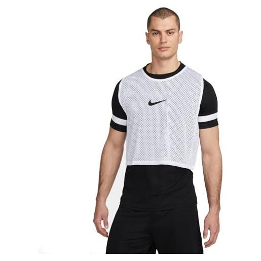 Nike dv7425-702 u nk df park20bib t-shirt unisex adulto volt/black taglia l