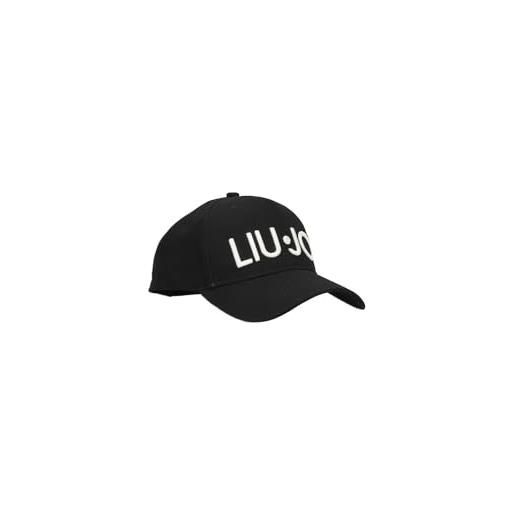 LIU JO va5201t0300 baseball con logo, nero 22222, taglia unica