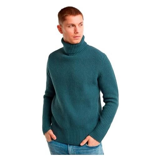 G-STAR uomo essential turtle knitted sweater, grigio (axis d23732-d447-5781), m