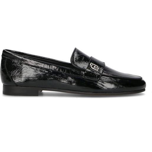 LIU JO mocassino donna nero in pelle