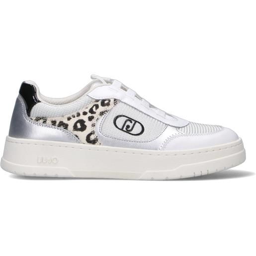 LIU JO sneaker donna bianca/maculata