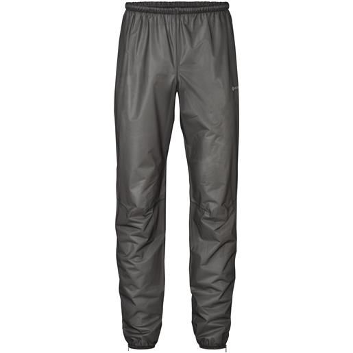 Montane minimus nano pants, pantaloni antipioggia, uomo, grigio