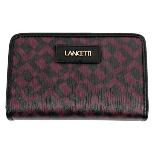 Portafoglio In Pelle Uomo Donna MIKA Con Protezione RFID - Marrone 12x10 Cm