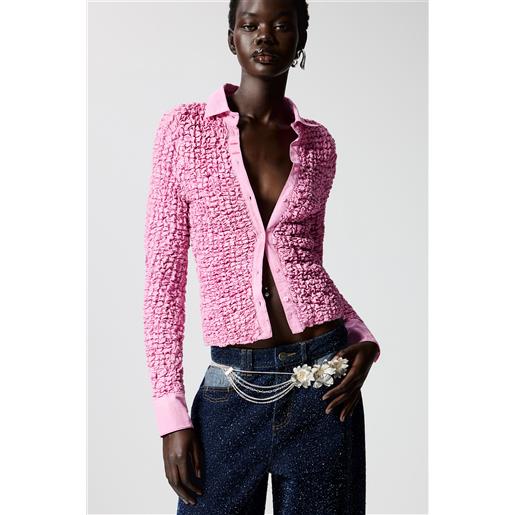Desigual camicia con texture