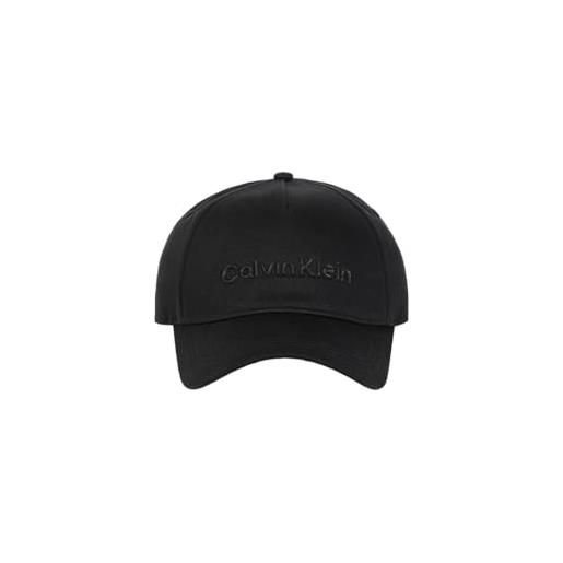 Calvin Klein uomo cappellino ck must cappellino da baseball, nero (ck black), taglia unica