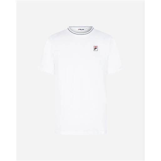 Fila athletic dynamism m - t-shirt - uomo - bianco