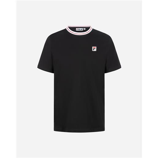 Fila athletic dynamism m - t-shirt - uomo - nero