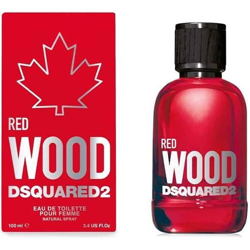 Dsquared2 red wood pour femme eau de toilette 100 ml
