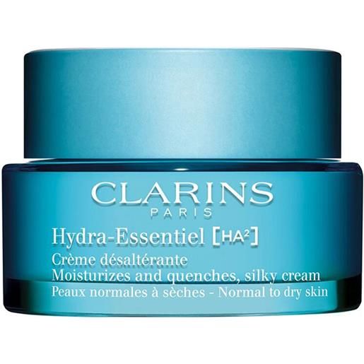 Clarins hydra-essentiel ha2 crème désaltérante 50 ml idratante rimpolpante rinfrescante ammorbidente crema