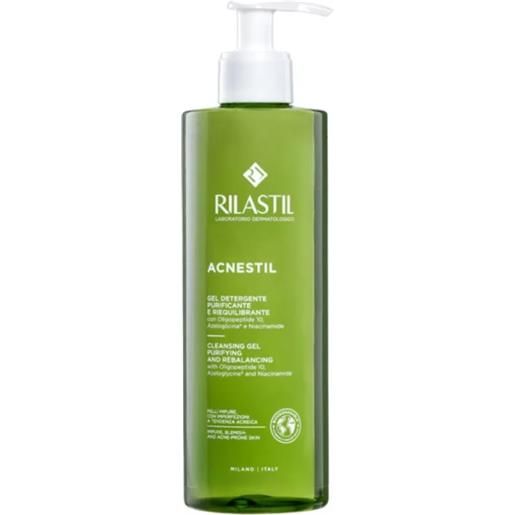 Istituto Ganassini rilastil acnestil gel detergente viso purificante per pelle grassa e acneica 500 ml