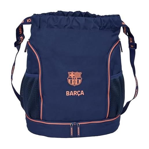safta f. C. Barcellona 2ª attrezzatura: zaino sacco, zaino, ideale per bambini di diverse età, comodo e versatile, qualità e resistenza, 34 x 15 x 43 cm