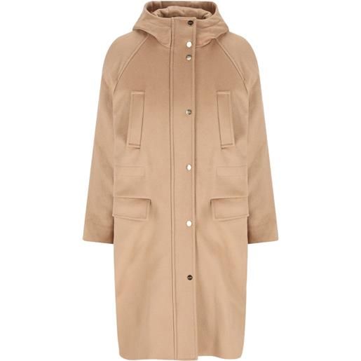 Max Mara cappotto trapuntato - marrone
