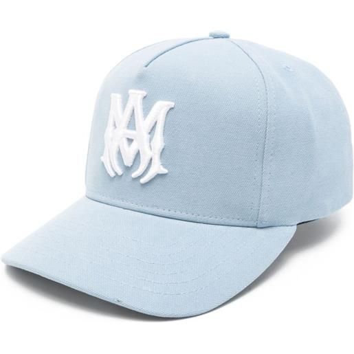 AMIRI cappello da baseball con ricamo - blu