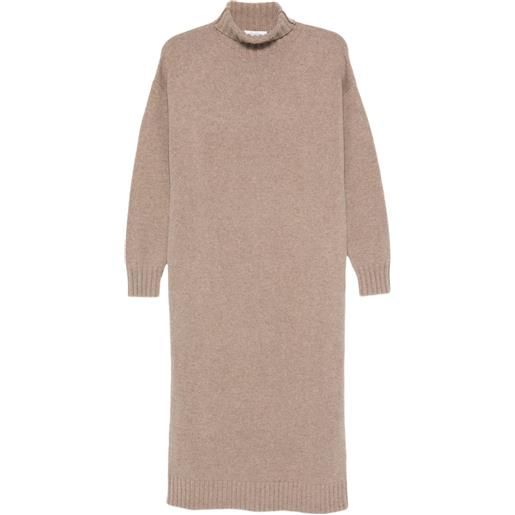 Max Mara abito a collo alto - marrone