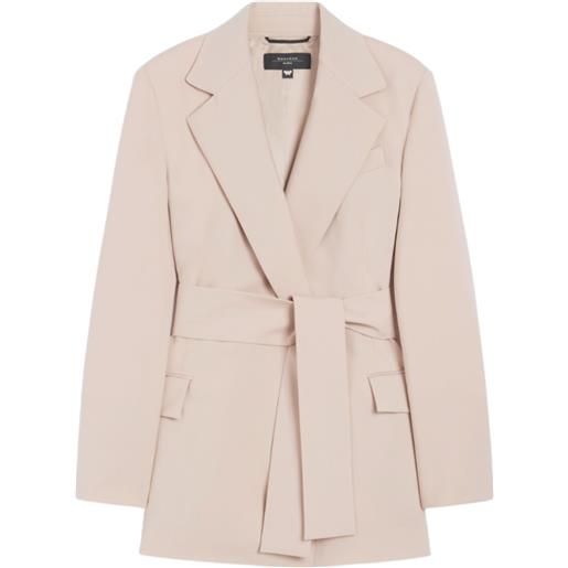 Weekend Max Mara giacca in lana con cintura