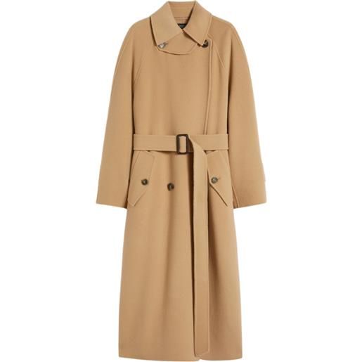 Weekend Max Mara cappotto trench in lana double