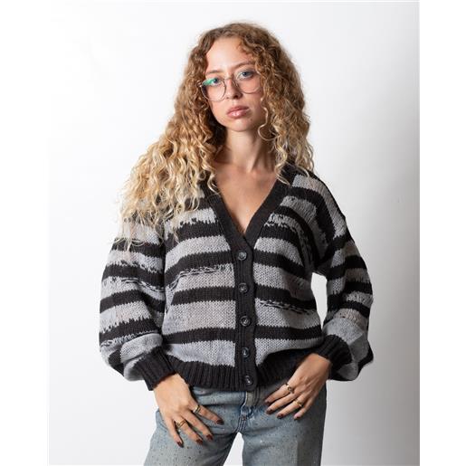 Twinset Actitude cardigan Twinset Actitude a strisce donna