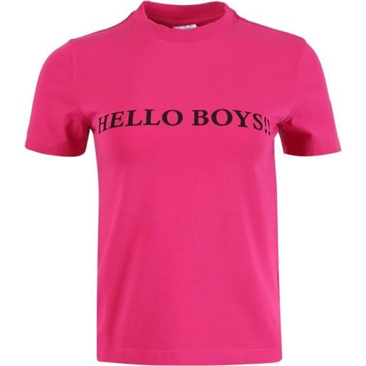 VETEMENTS t-shirt hello boys - rosa