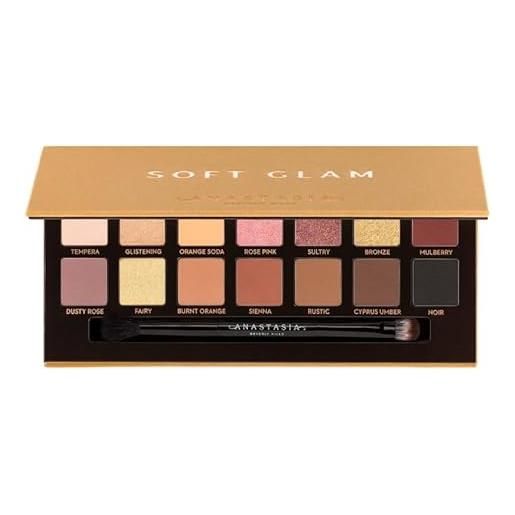 Anastasia Beverly Hills original | mini pallette - palette di 9 ombretti | by bella (soft glam, 0,74 g x 14 ombre (confezione da 1))